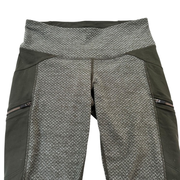 Athleta Criss Cross Drifter Tight Legging Olive Green Size XS - Picture 5 of 11